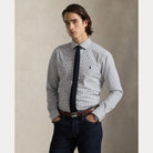 CUSTOM FIT PLAID STRETCH POPLIN SHIRT - BoUvy