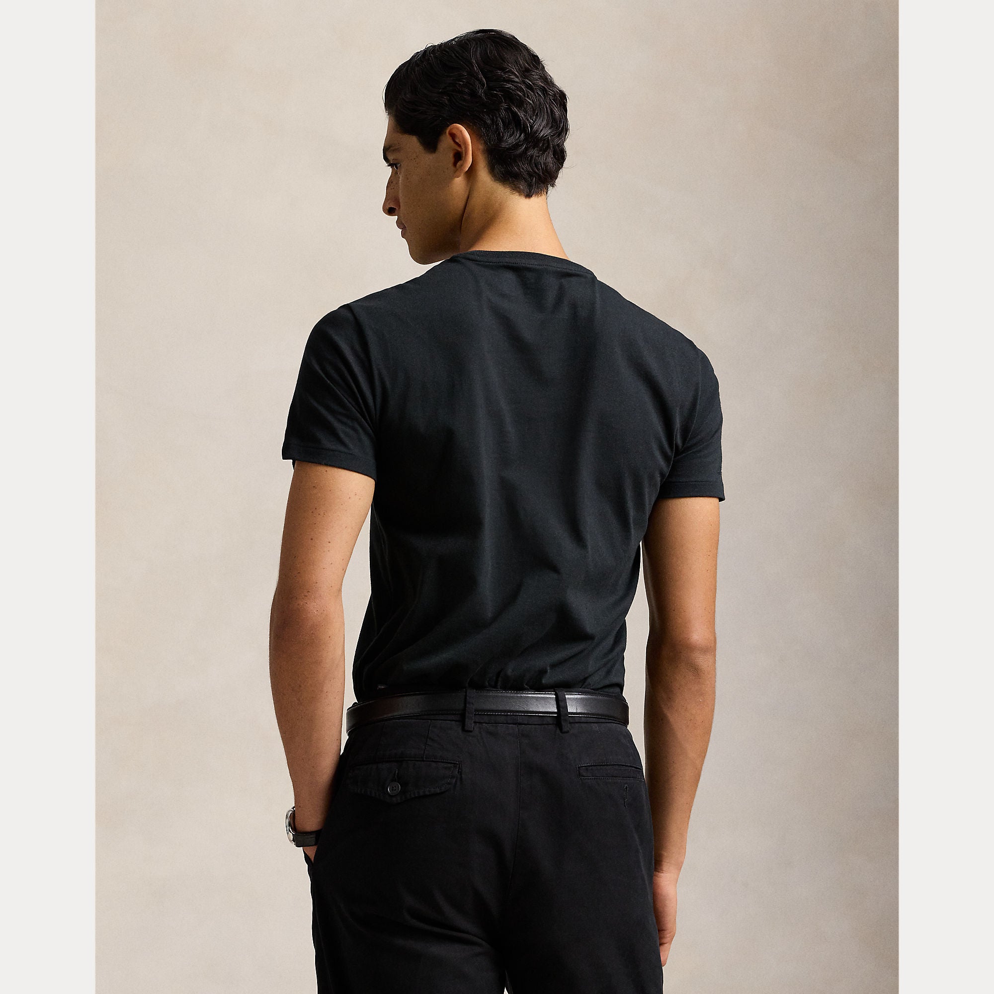 Custom Slim Fit Jersey Crewneck T-Shirt - BoUvy