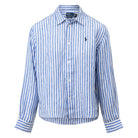 Wide Cropped Gingham Linen Shirt - BoUvy