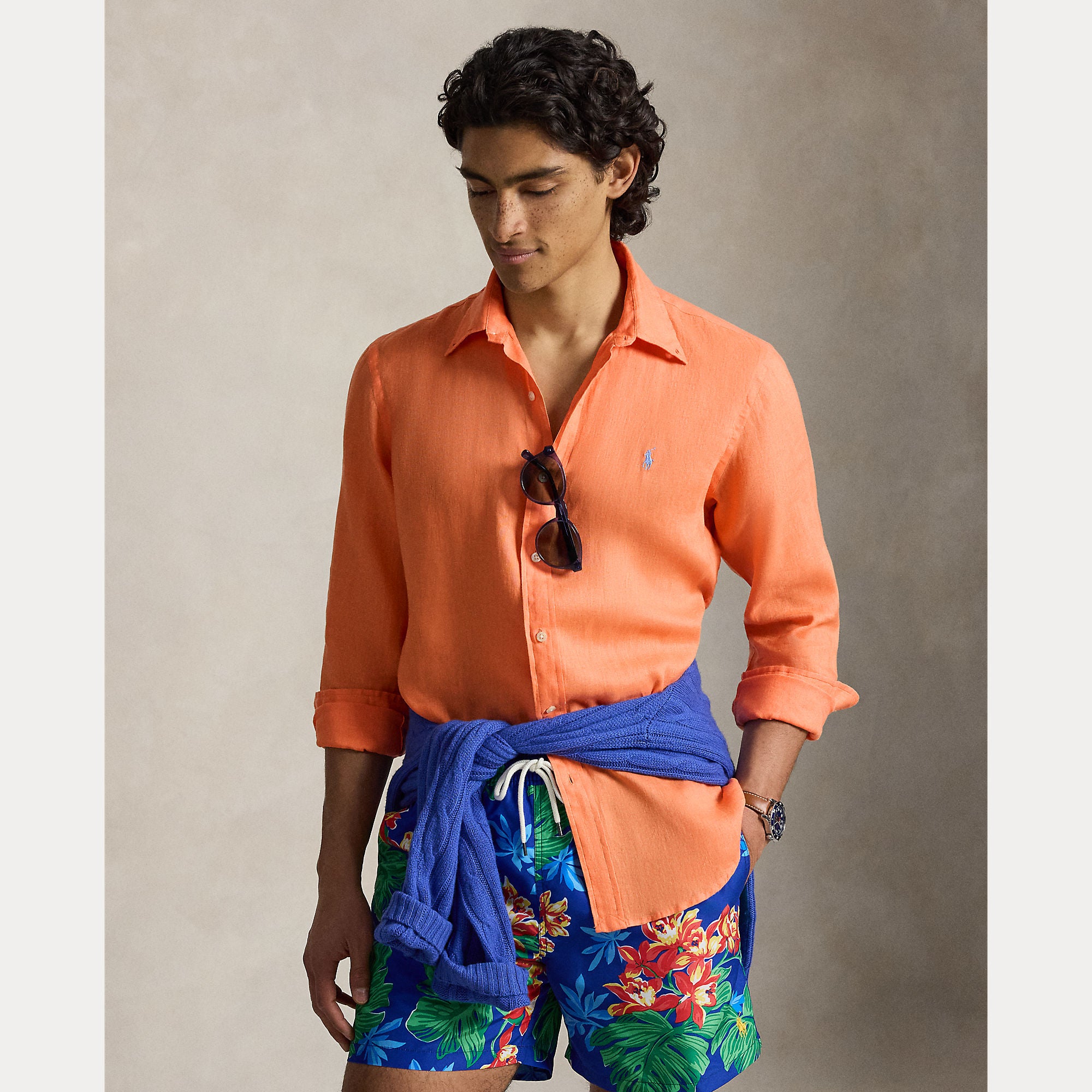 Custom Fit Linen Shirt - BoUvy