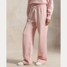 Drawstring Fleece Wide-Leg Sweatpant - BoUvy