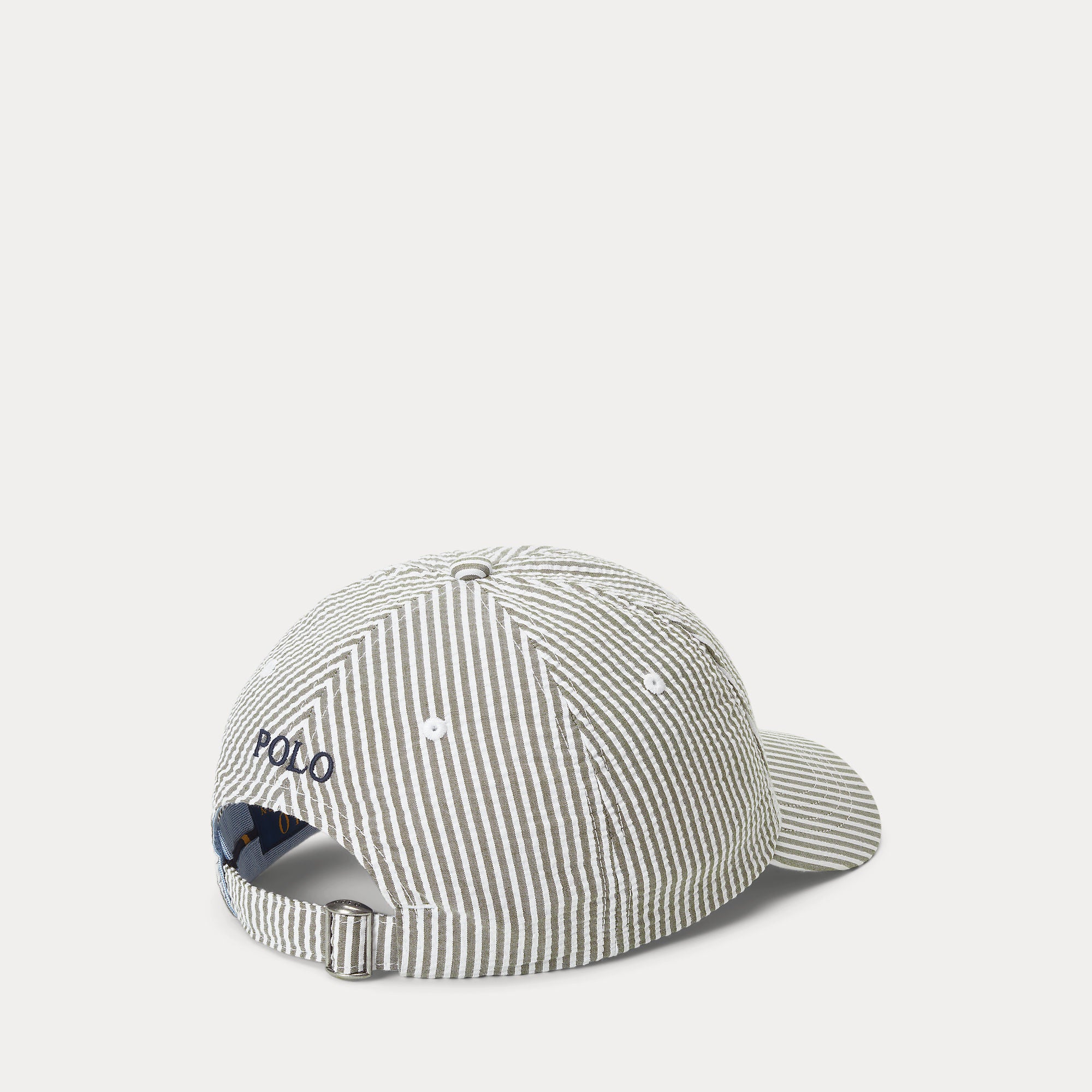 Seersucker Ball Cap - BoUvy