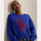 Big Pony Cotton Crewneck Sweater - BoUvy