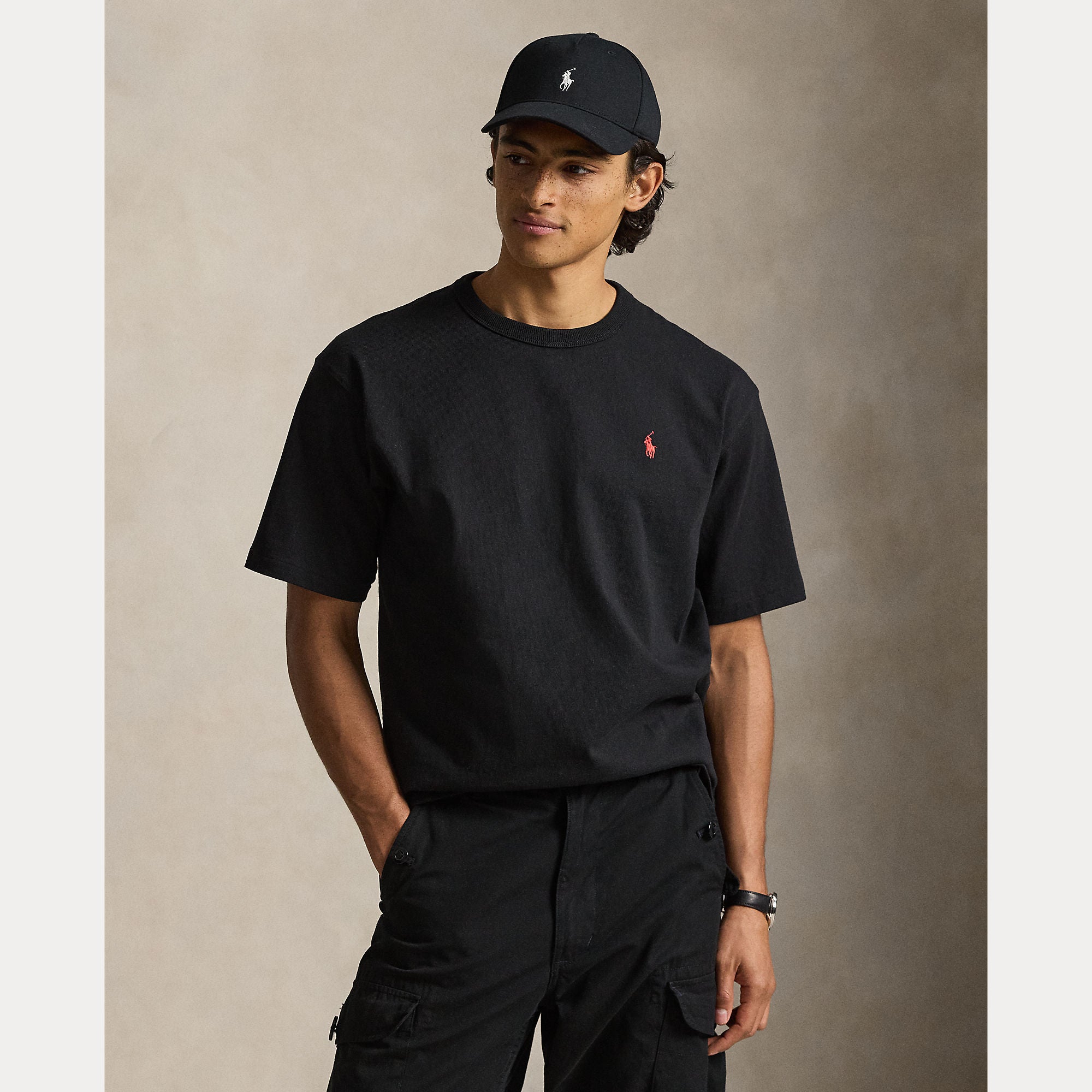 Relaxed Fit Jersey Crewneck T-Shirt - BoUvy