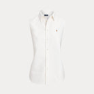 Cotton Oxford Sleeveless Shirt - BoUvy