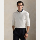 Slim Fit Textured Cotton Sweater - BoUvy