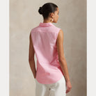 Cotton Oxford Sleeveless Shirt - BoUvy