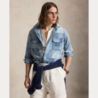 Classic Fit Patchwork Workshirt - BoUvy