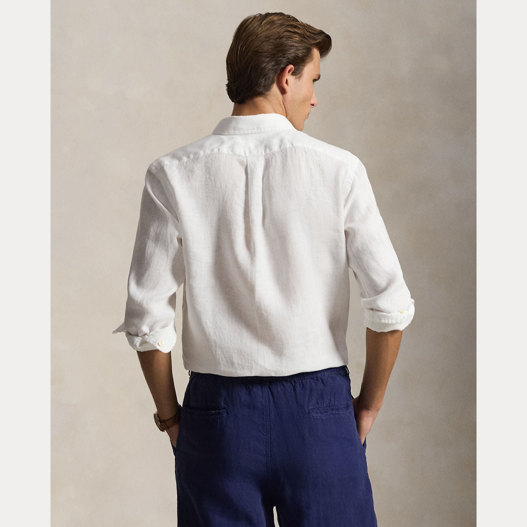Custom Fit Linen Shirt - BoUvy