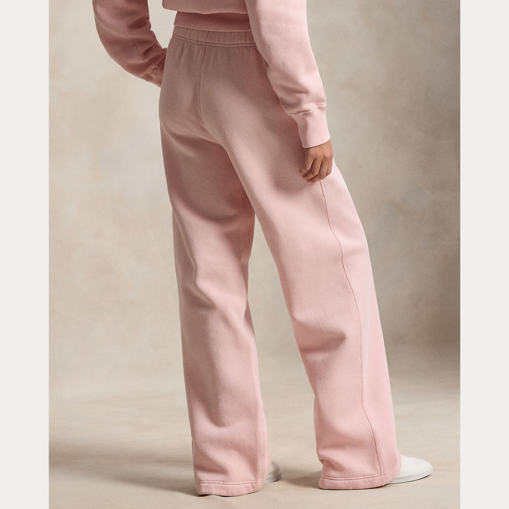 Drawstring Fleece Wide-Leg Sweatpant - BoUvy