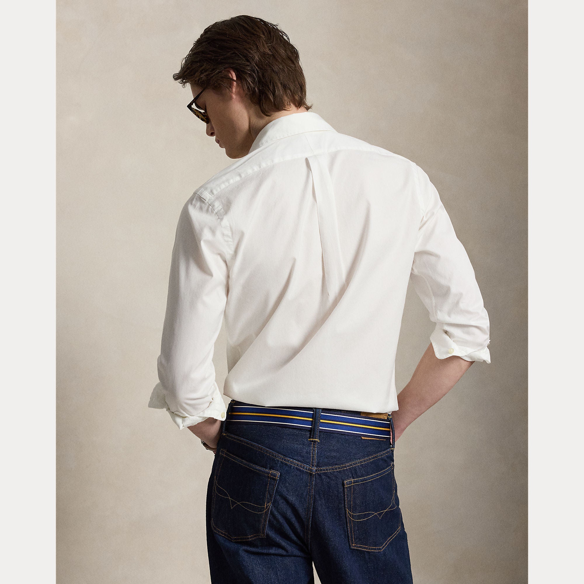 Custom Fit Featherweight Twill Shirt - BoUvy