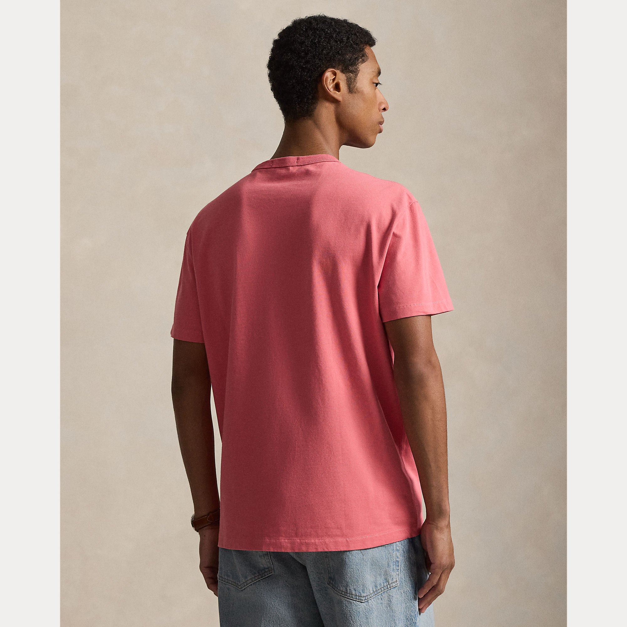 Classic Fit Jersey Crewneck T-Shirt - BoUvy