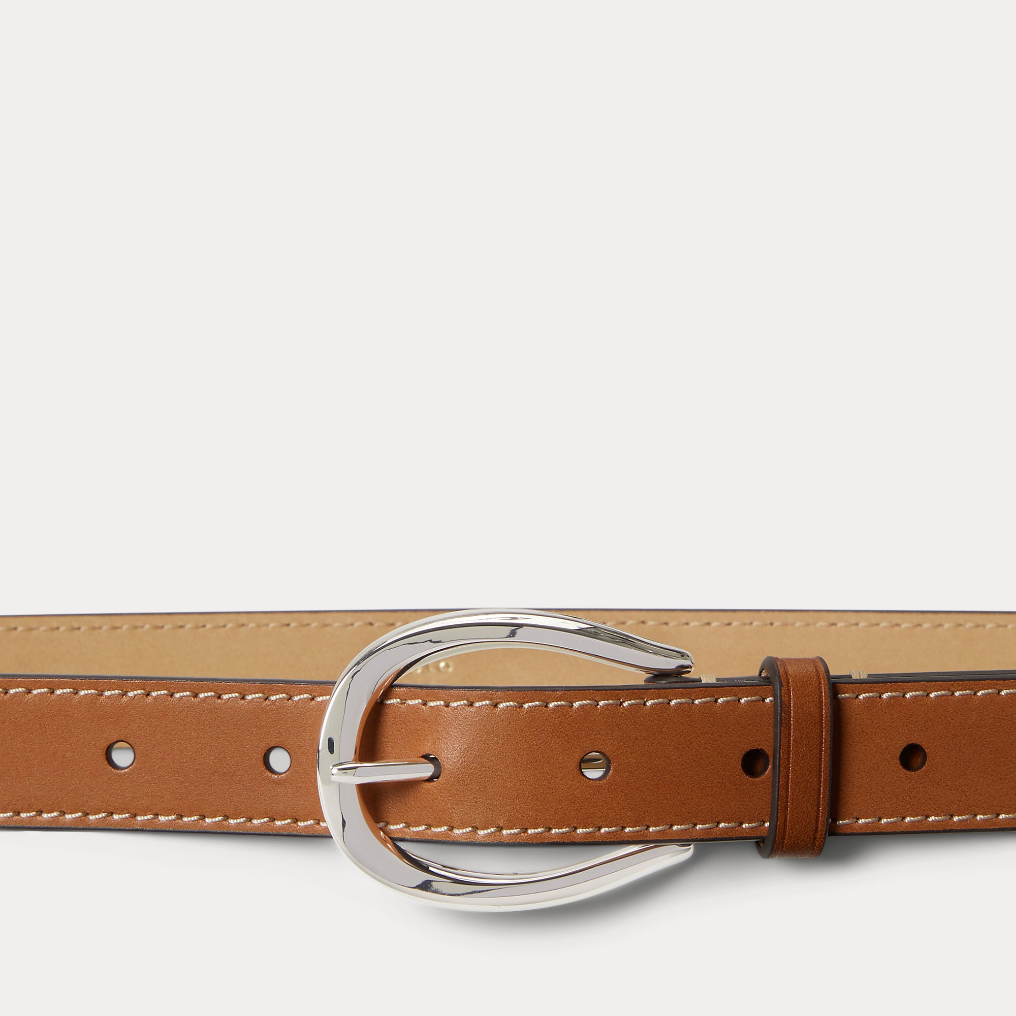 Stirrup-Buckle Leather Belt - BoUvy