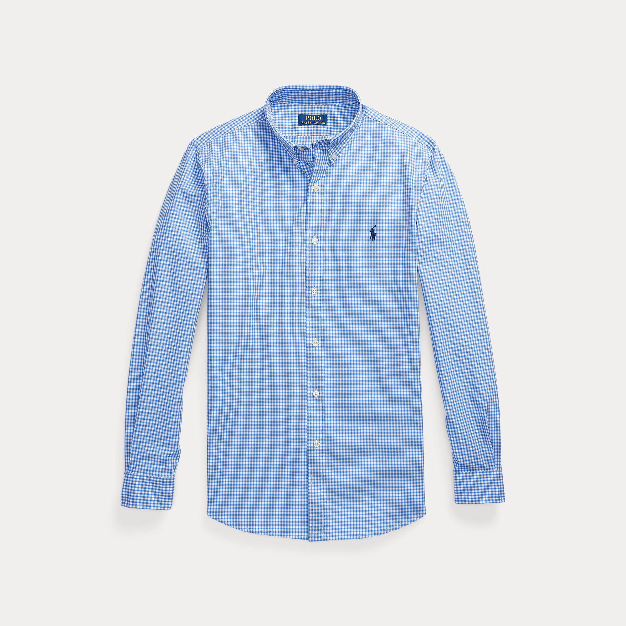 Slim Fit Check Stretch Poplin Shirt - BoUvy