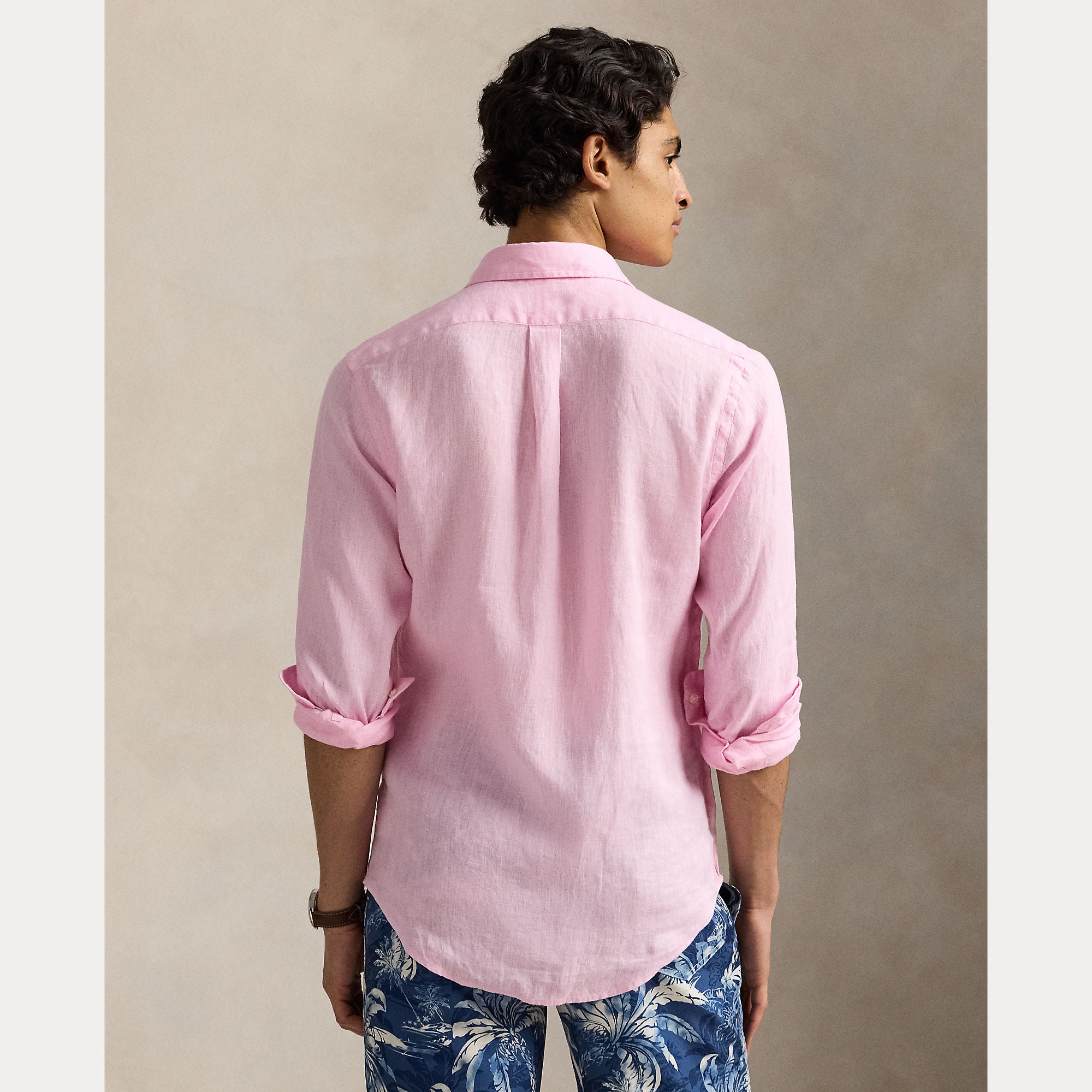 CUSTOM FIT LINEN SHIRT - BoUvy