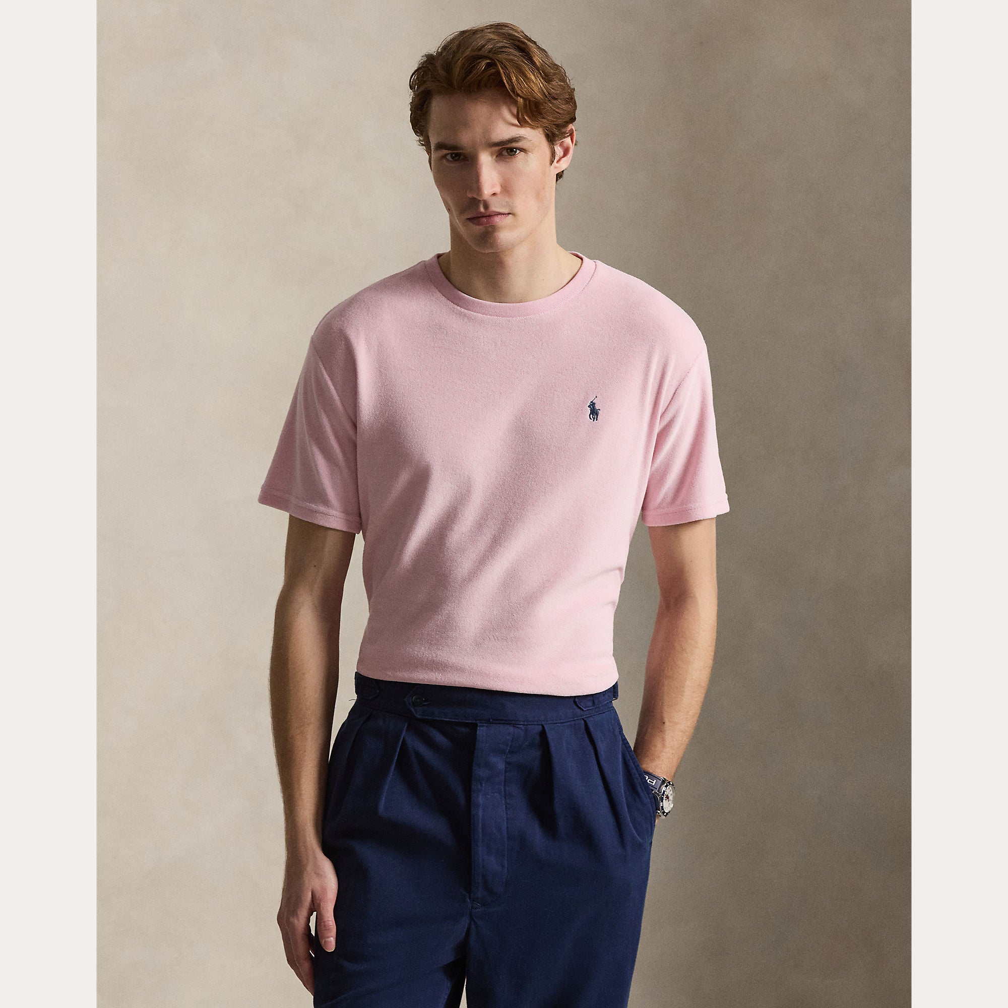 Classic Fit Terry T-Shirt - BoUvy