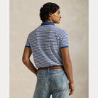 Striped Mesh Polo Shirt - BoUvy