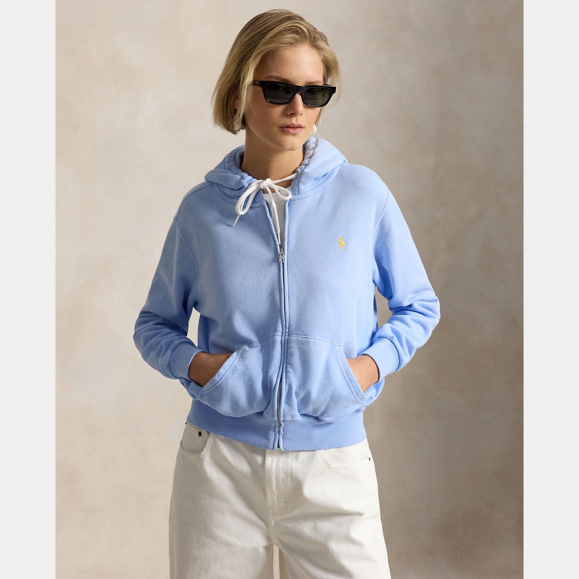 Lightweight Fleece Full-Zip Hoodie - BoUvy