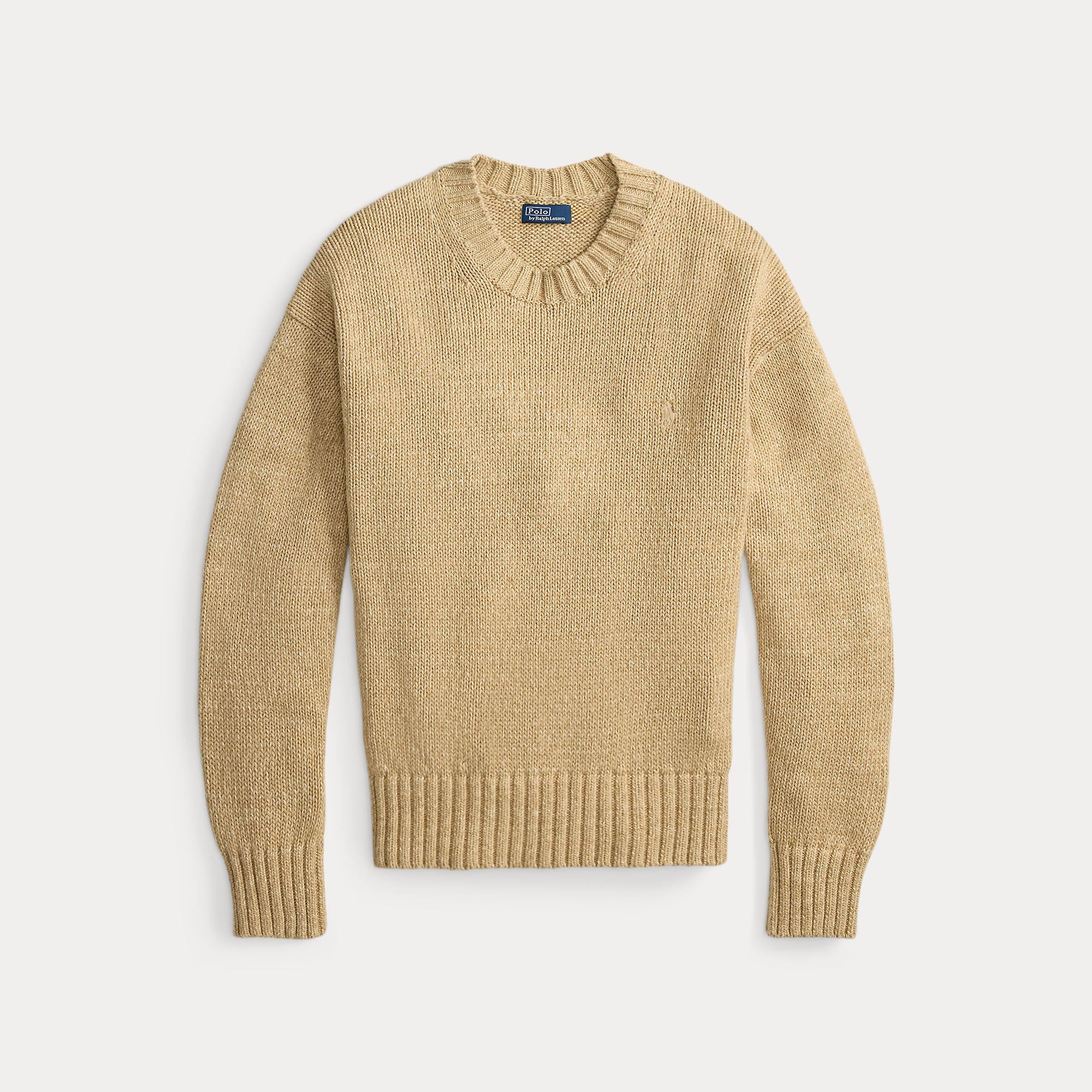 Logo Cotton Crewneck Sweater - BoUvy