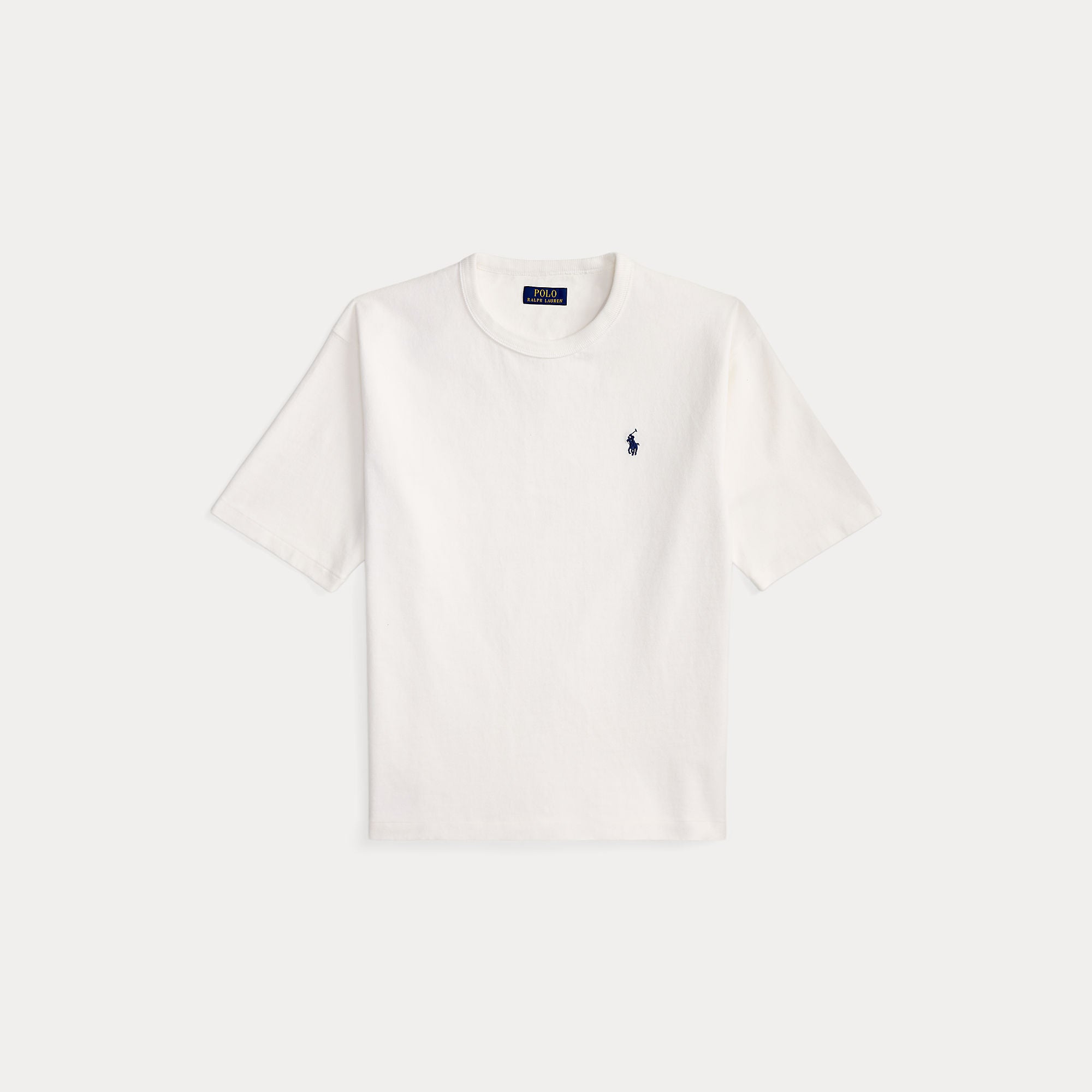 Relaxed Fit Jersey Crewneck T-Shirt - BoUvy