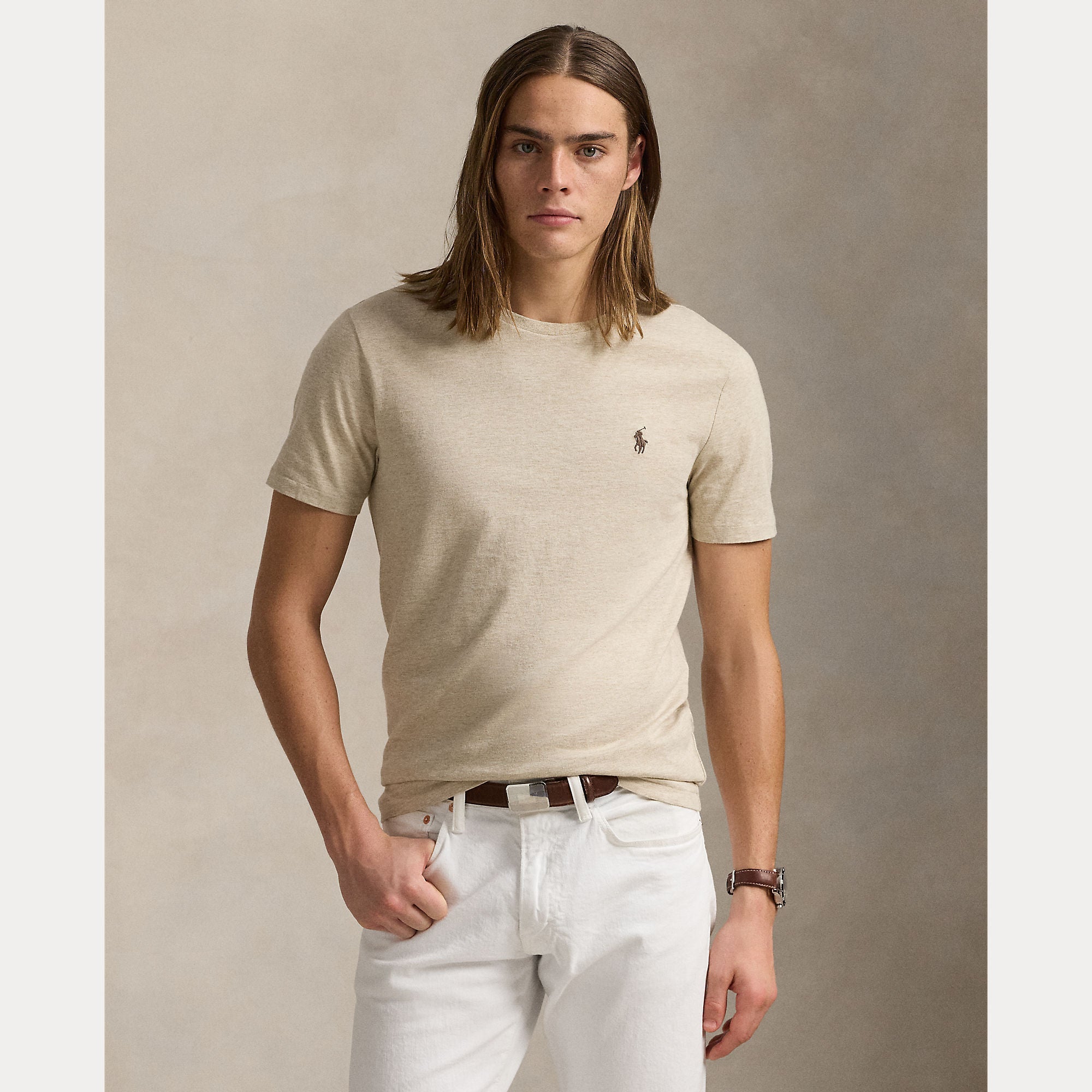 Jersey Crewneck T-Shirt - BoUvy