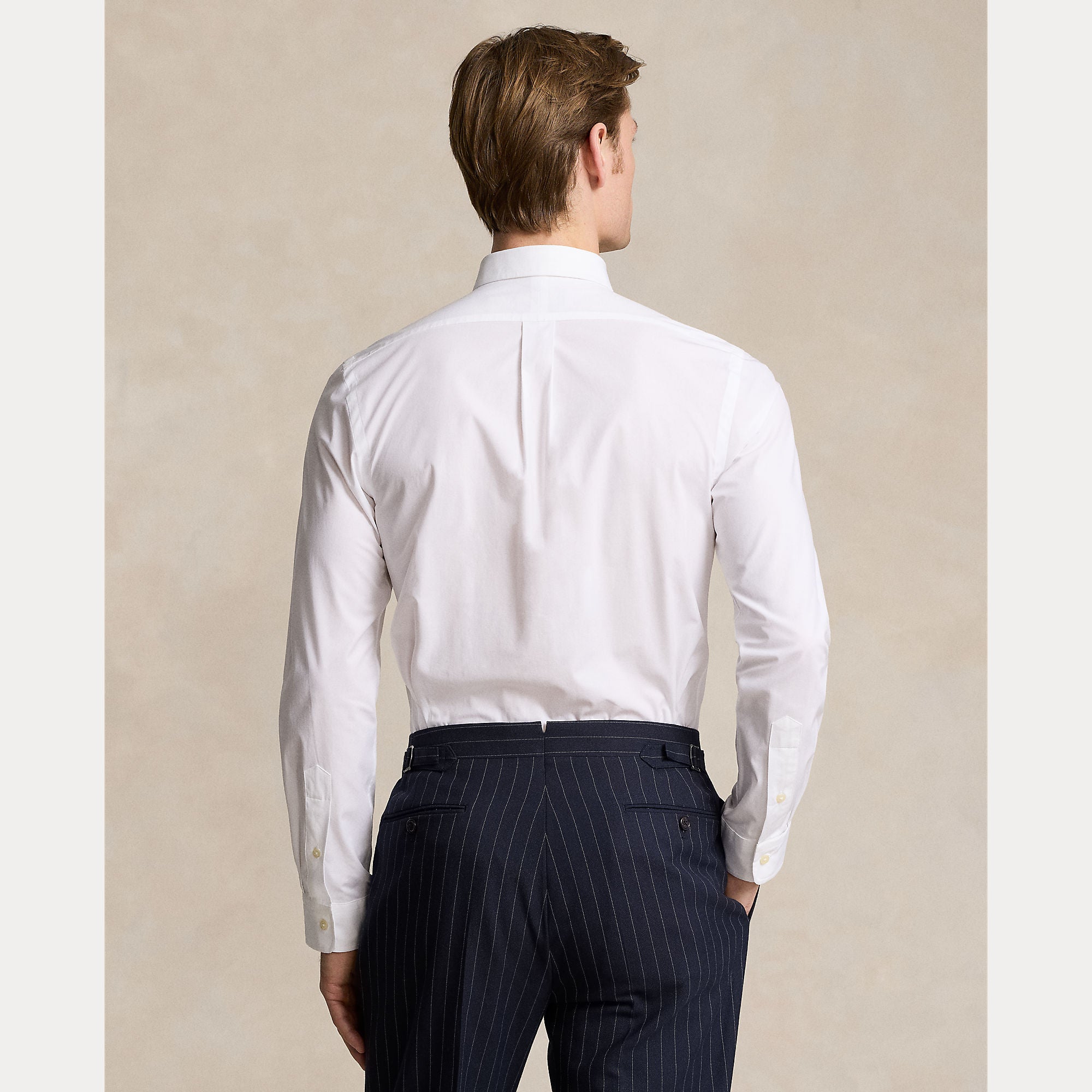 Slim Fit Stretch Poplin Shirt - BoUvy