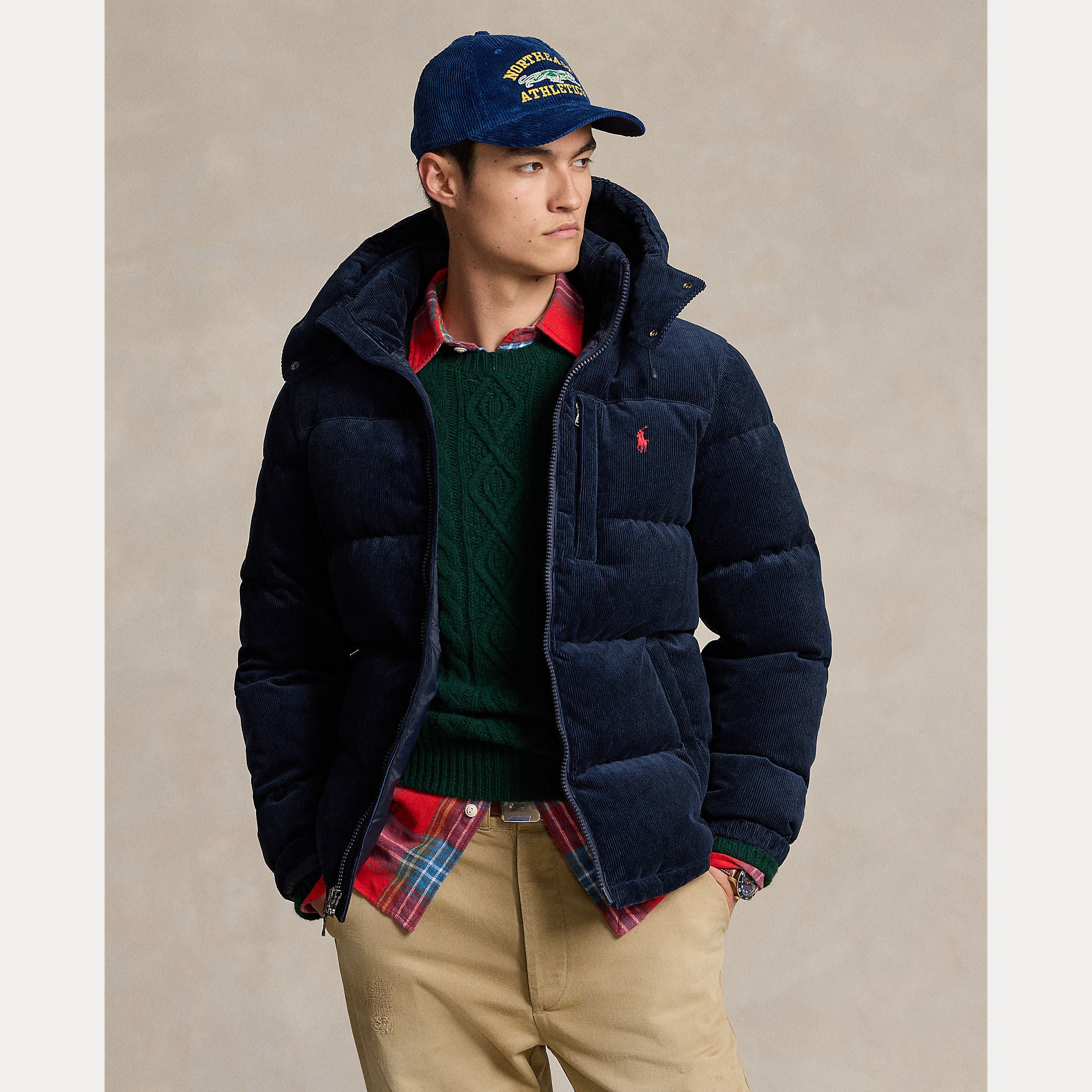 THE GORHAM CORDUROY DOWN JACKET BoUvy