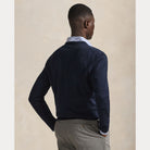 Slim Fit Cotton V-Neck Sweater - BoUvy