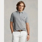 Slim Fit Mesh Polo Shirt - BoUvy