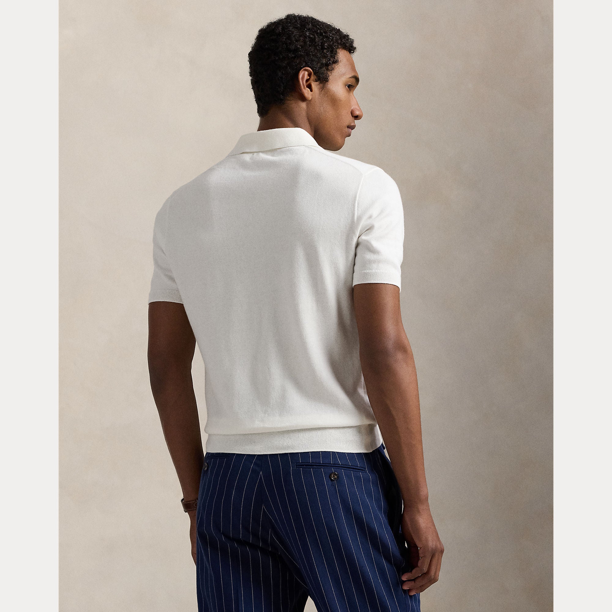 Cotton Polo Sweater - BoUvy