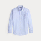 CUSTOM FIT STRIPED LINEN SHIRT - BoUvy