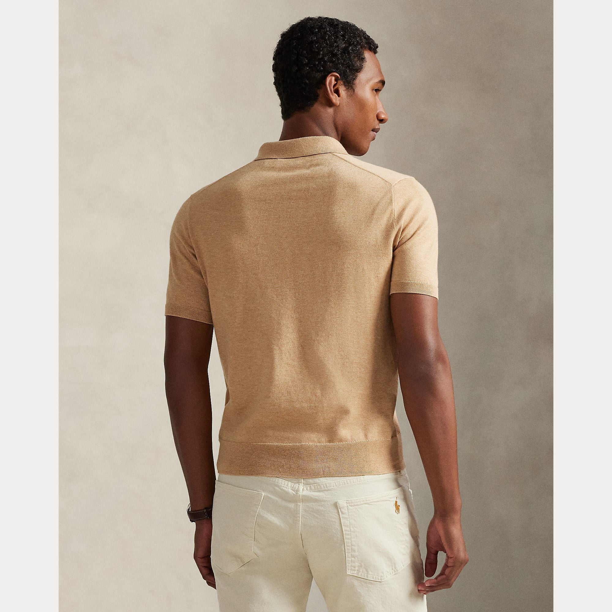 Cotton Polo Sweater - BoUvy