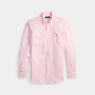 CUSTOM FIT STRIPED LINEN SHIRT - BoUvy