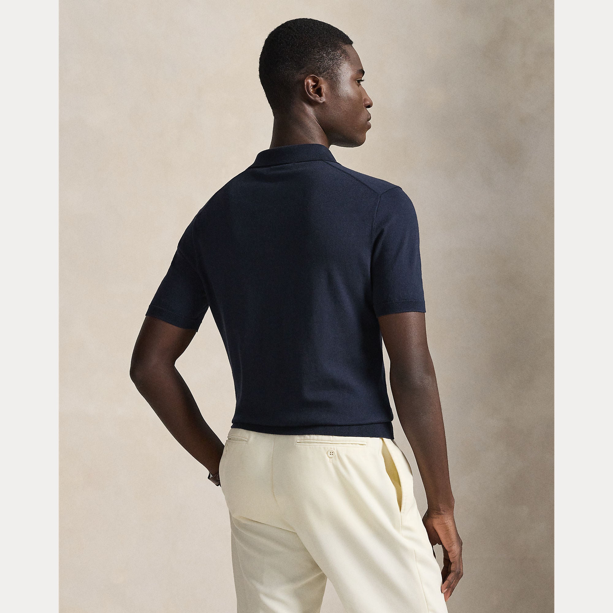 Cotton Polo Sweater - BoUvy