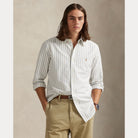 CUSTOM FIT STRIPED OXFORD SHIRT - BoUvy