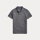 Slim Fit Mesh Polo Shirt - BoUvy