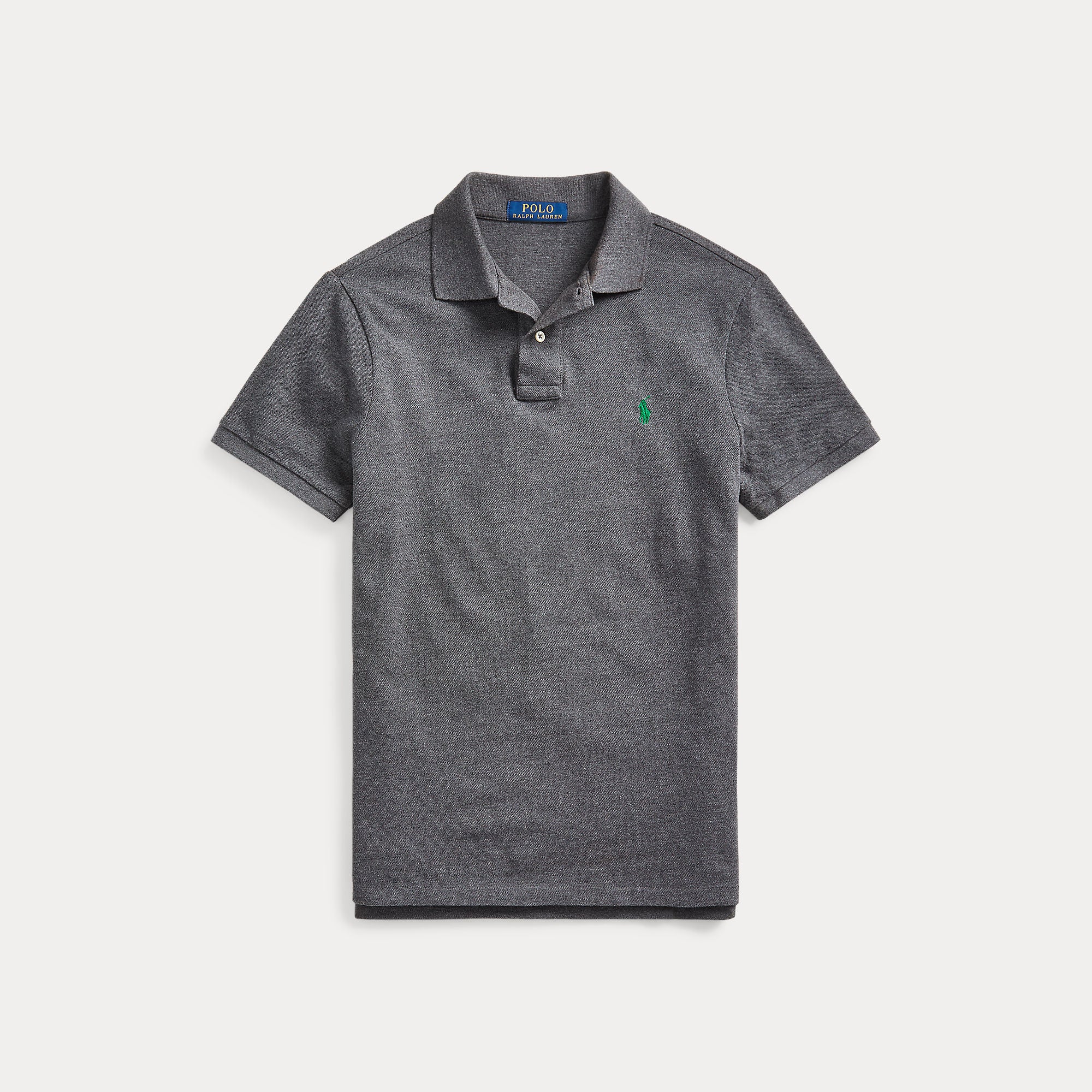 Slim Fit Mesh Polo Shirt - BoUvy