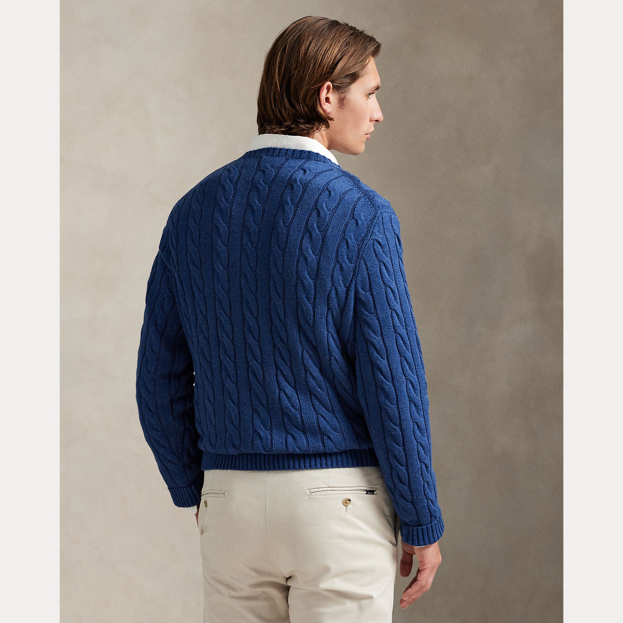 Cable-Knit Cotton Sweater - BoUvy