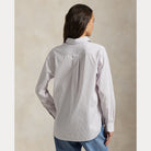 Relaxed Fit Striped Cotton Shirt - BoUvy