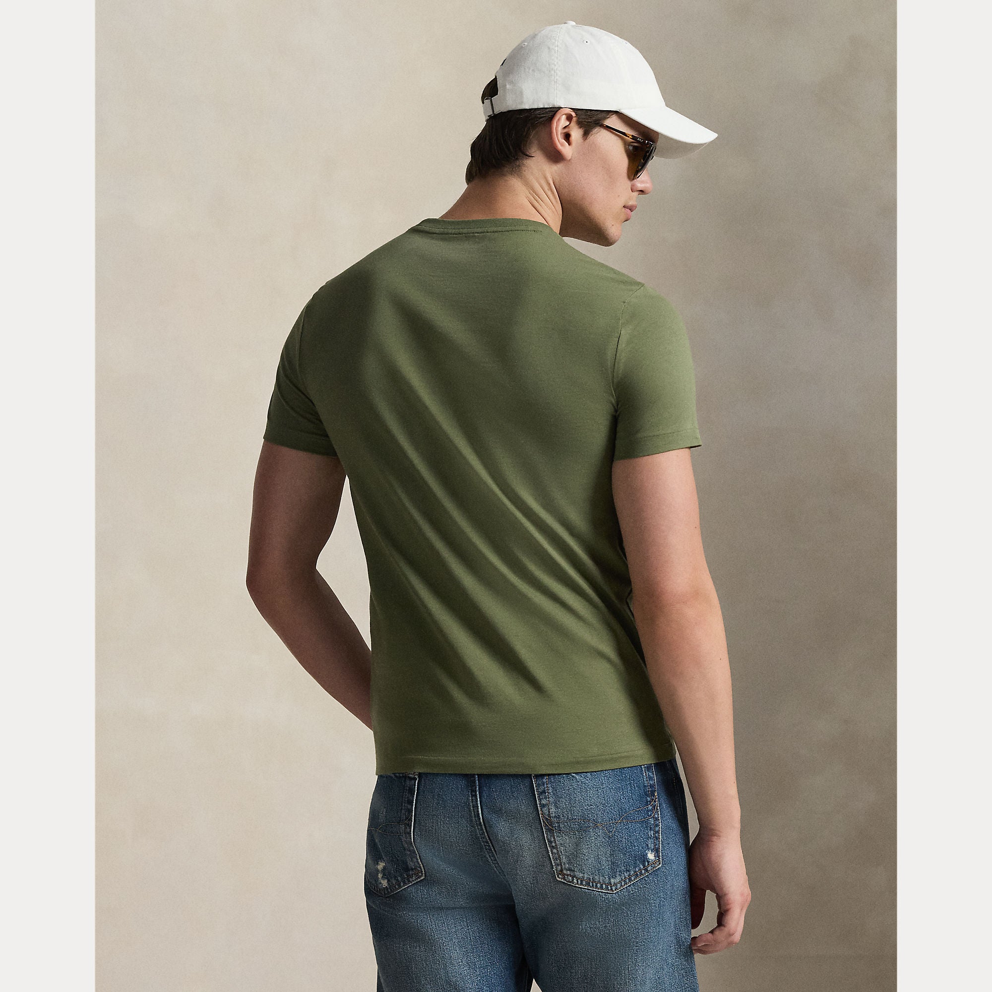 Custom Slim Fit Jersey Crewneck T-Shirt - BoUvy
