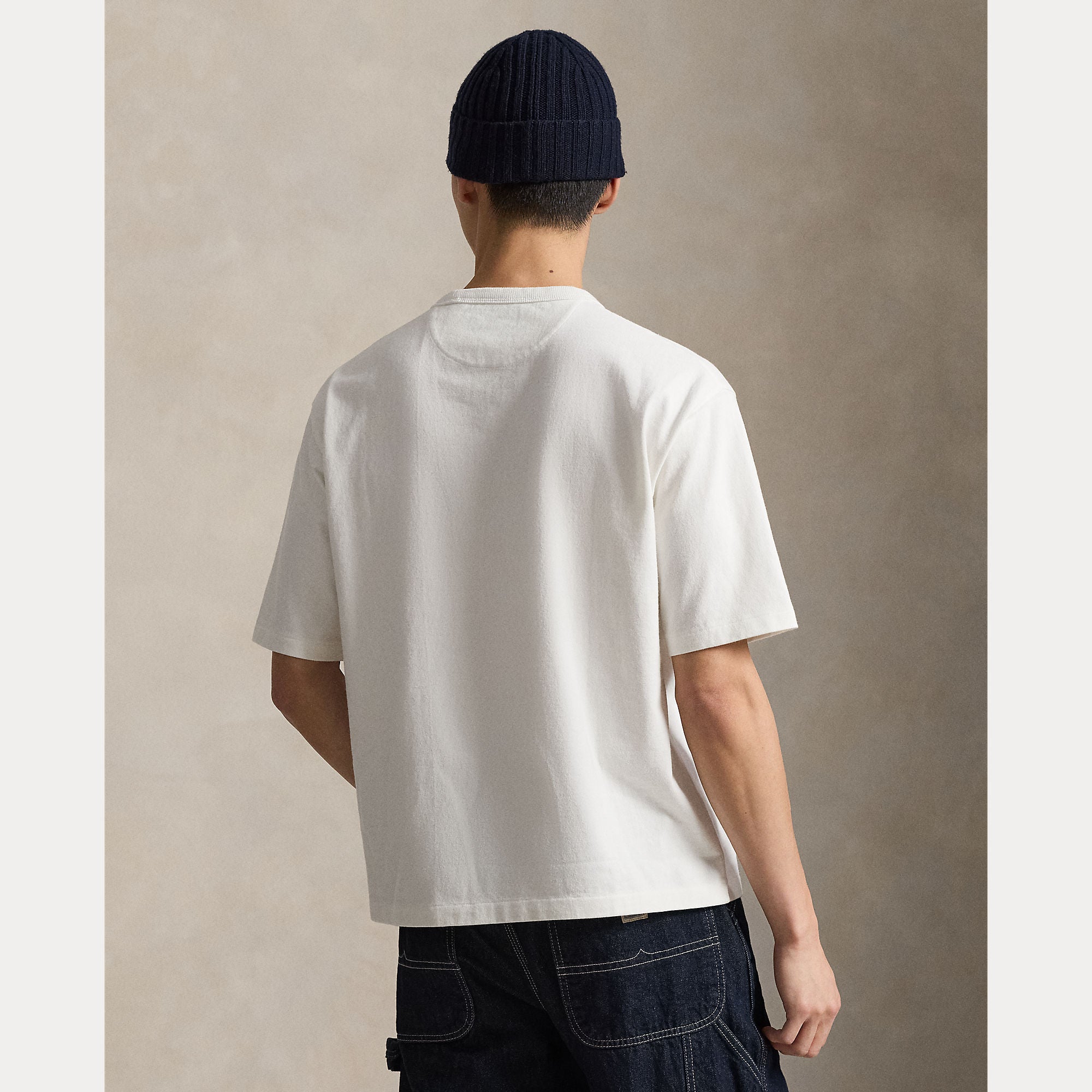 Relaxed Fit Jersey Crewneck T-Shirt - BoUvy