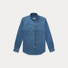 Slim Fit Oxford Denim Shirt - BoUvy