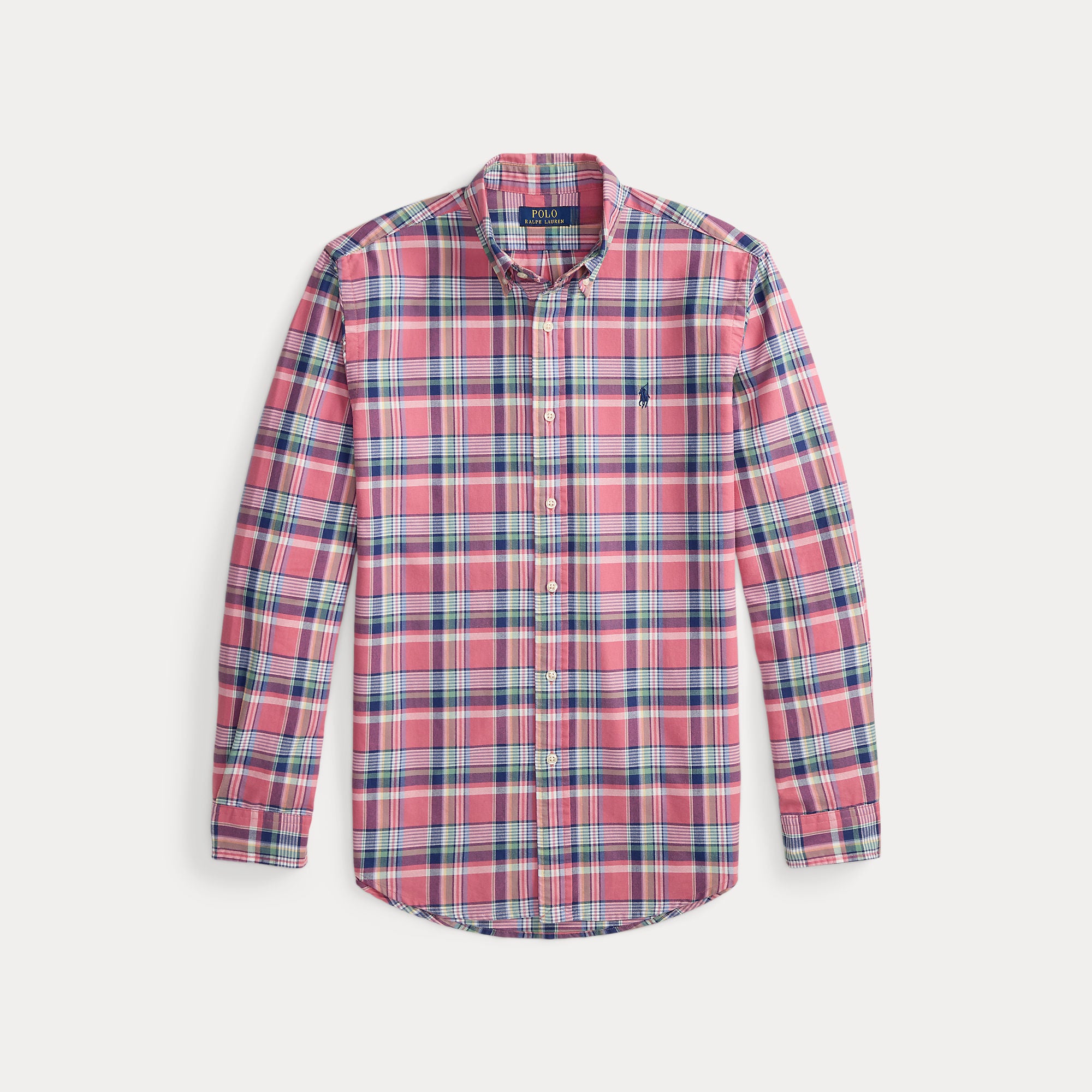 CUSTOM FIT TATTERSALL OXFORD SHIRT - BoUvy
