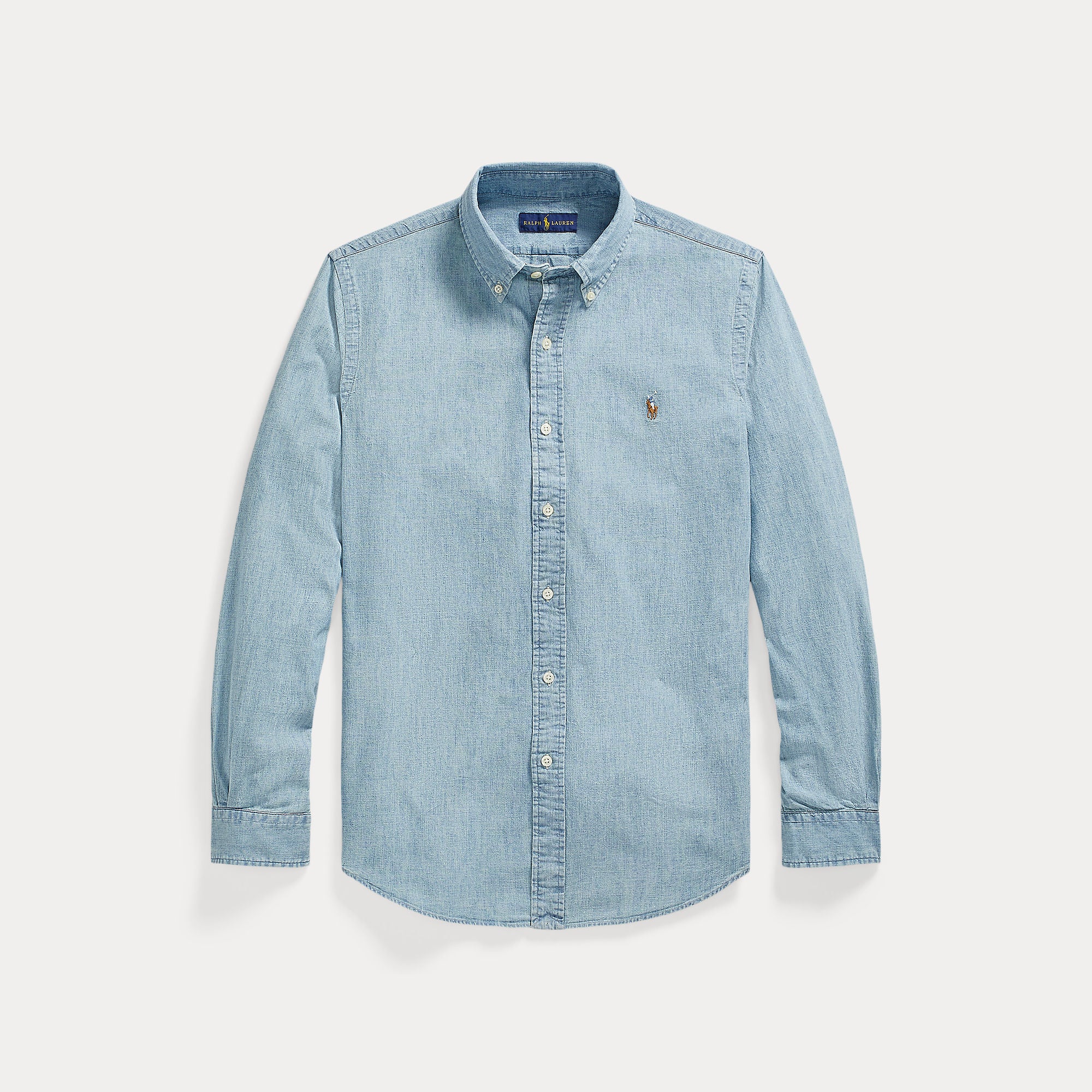 Custom Fit Chambray Shirt - BoUvy