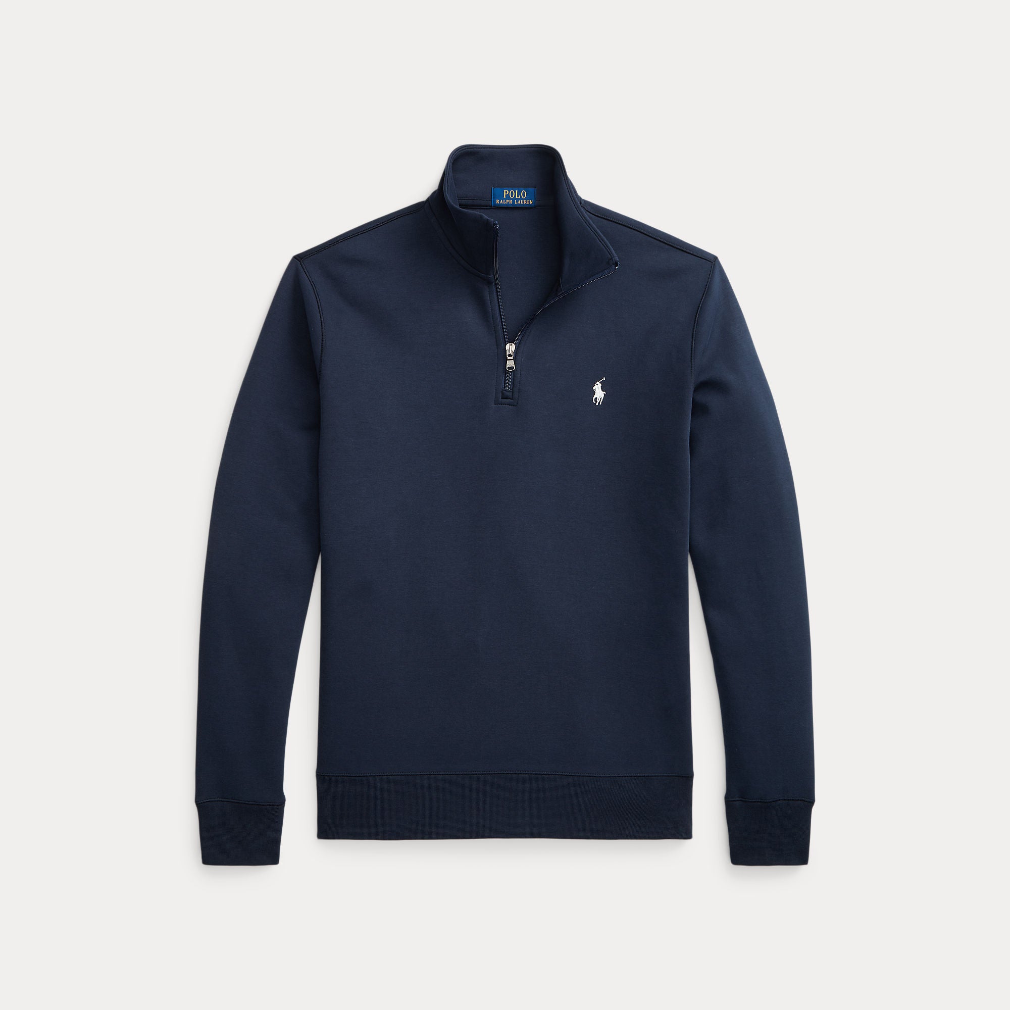 DOUBLE-KNIT QUARTER-ZIP PULLOVER – BoUvy DOUBLE-KNIT QUARTER-ZIP PULLOVER – BoUvy