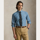 Custom Fit Chambray Shirt - BoUvy