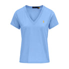 Cotton Jersey V-Neck Tee - BoUvy
