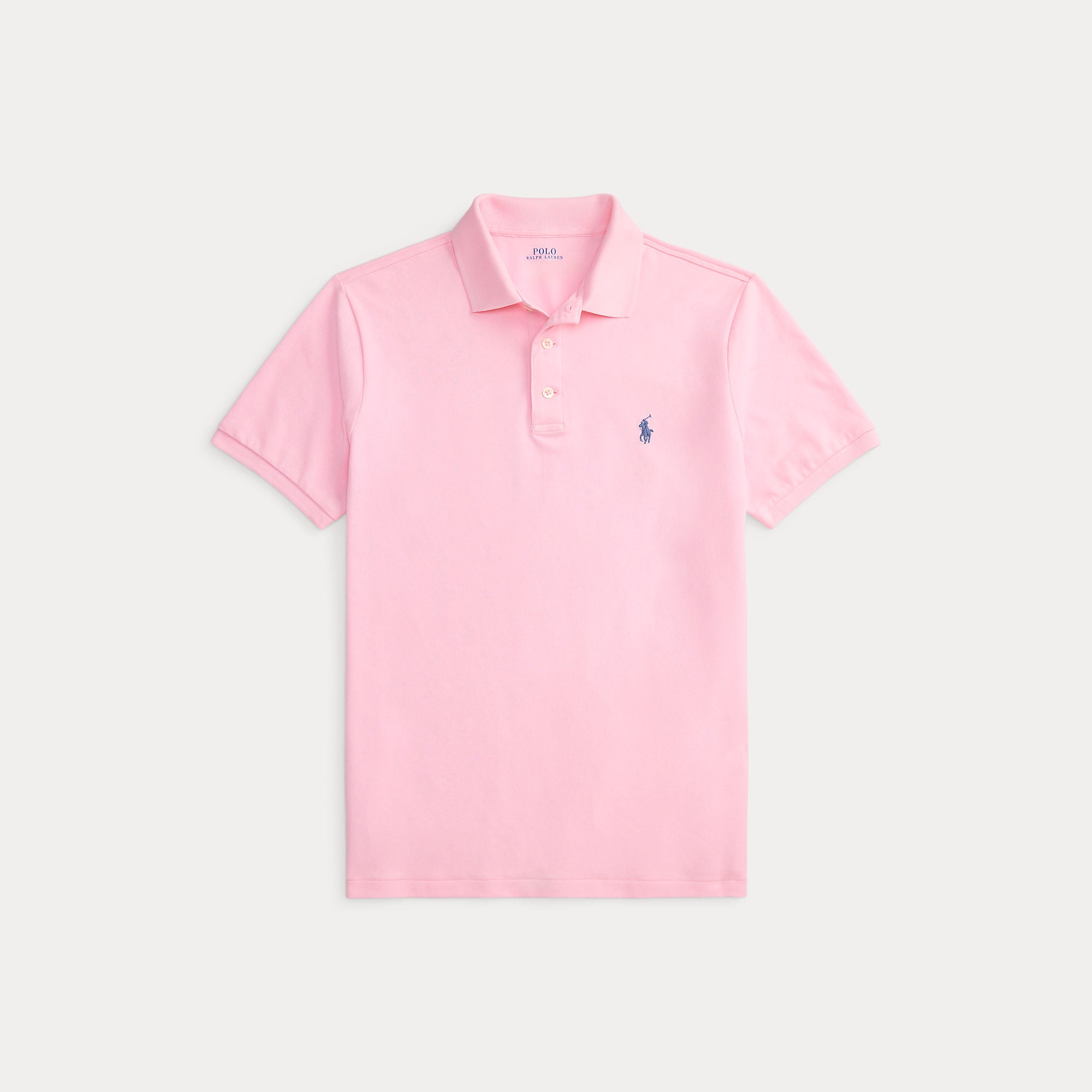 Custom Slim Fit Stretch Mesh Polo Shirt - BoUvy