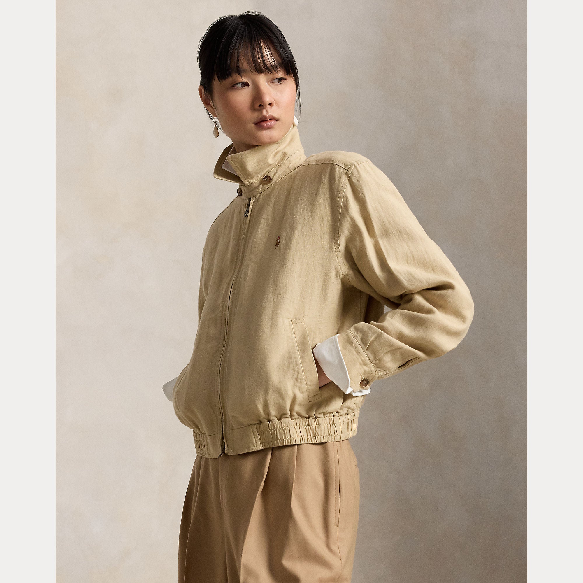 Linen Windbreaker - BoUvy