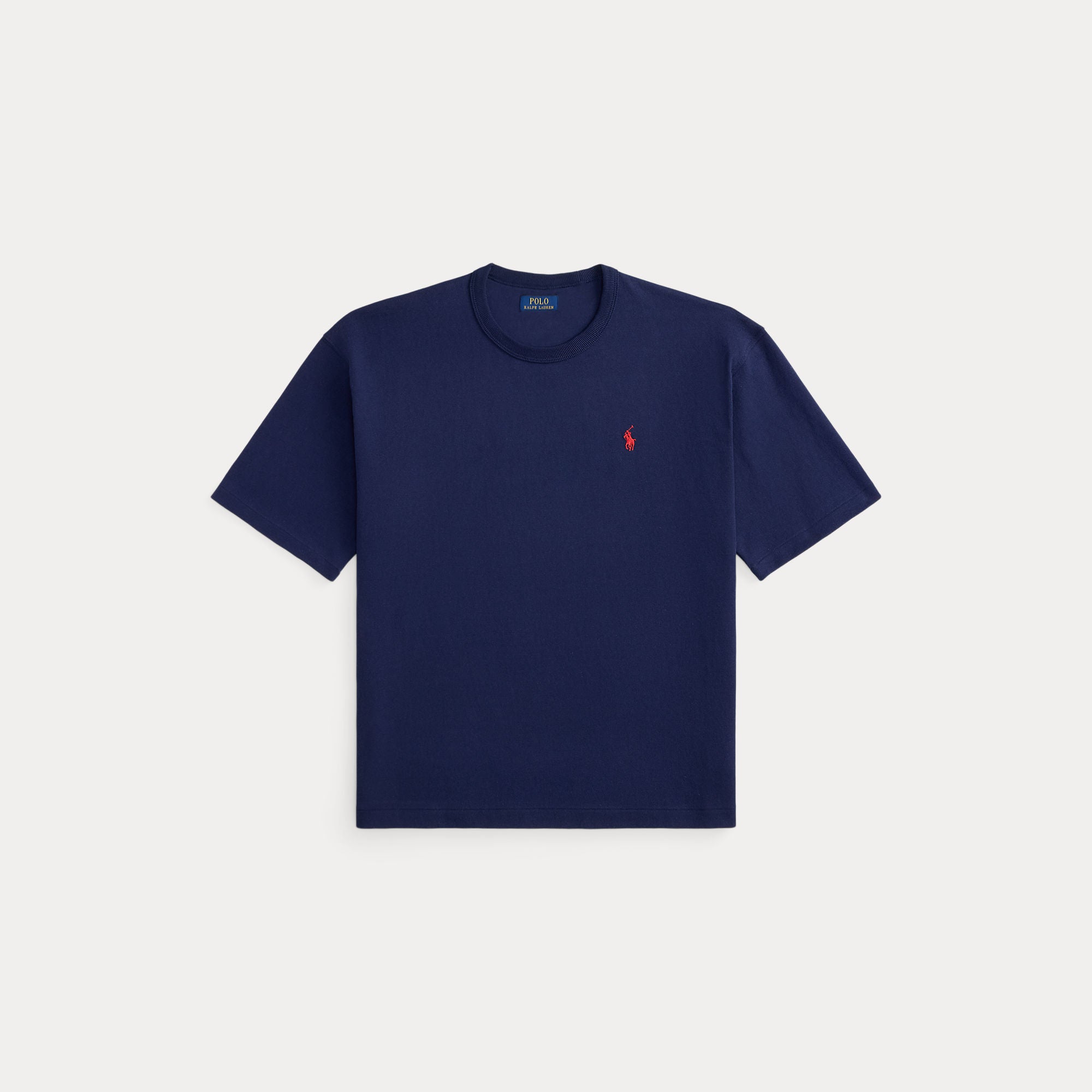 Relaxed Fit Jersey Crewneck T-Shirt - BoUvy